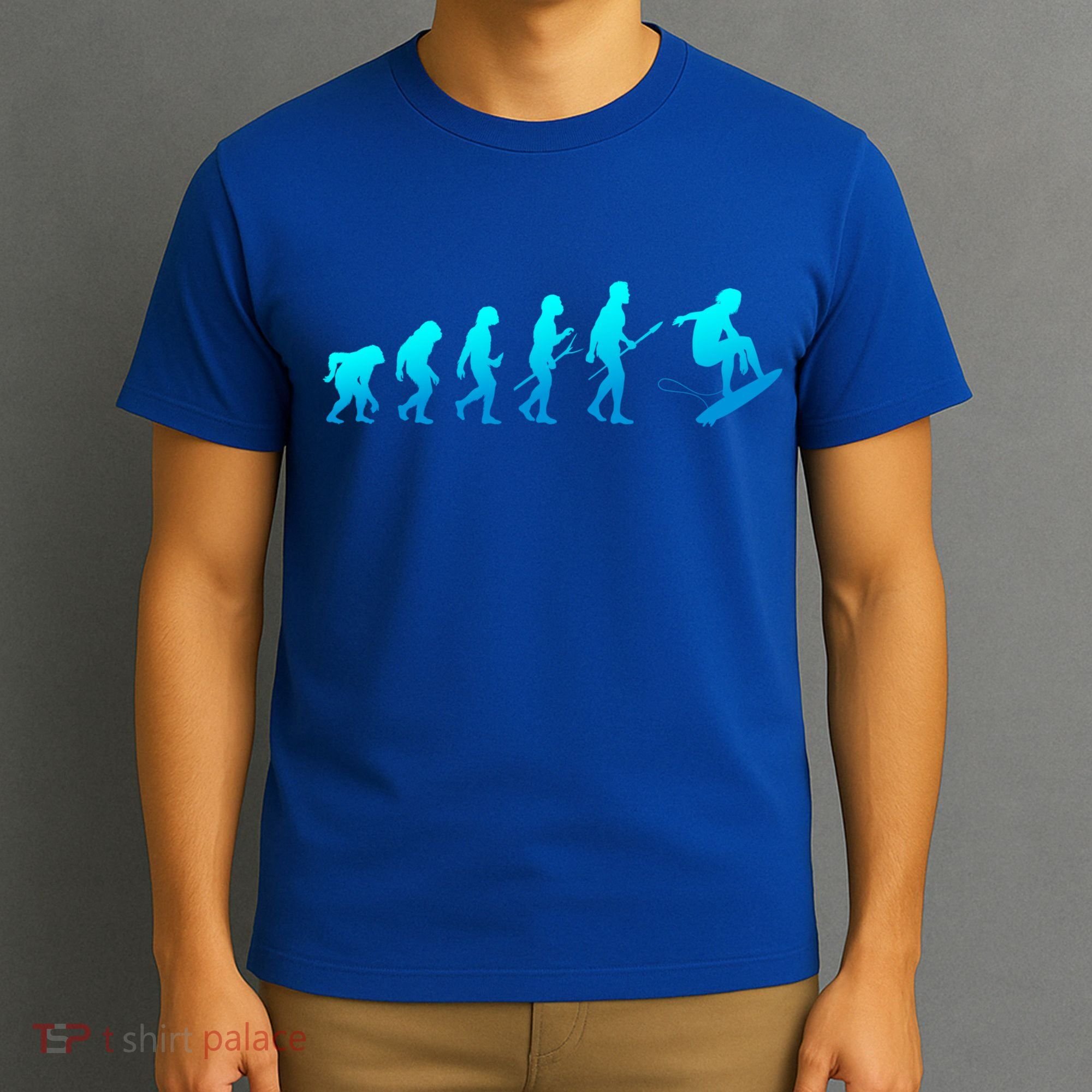 Skimboarding Skimboard Funny Evolution Beach Surfing Great Gift T-Shirt