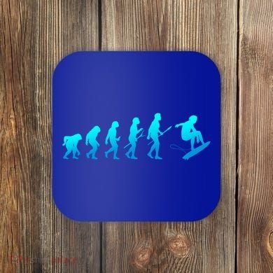Skimboarding Skimboard Funny Evolution Beach Surfing Great Gift Coaster