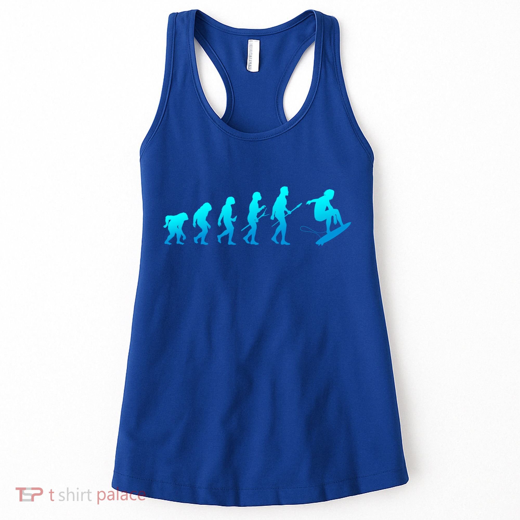 Skimboarding Skimboard Funny Evolution Beach Surfing Great Gift Women's Tank Top