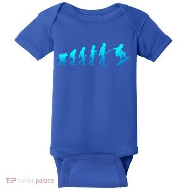 Skimboarding Skimboard Funny Evolution Beach Surfing Great Gift Baby Bodysuit
