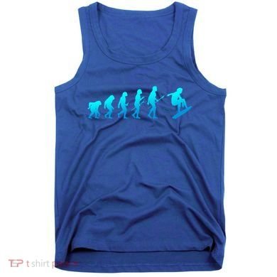 Skimboarding Skimboard Funny Evolution Beach Surfing Great Gift Tank Top