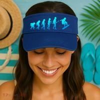 Skimboarding Skimboard Funny Evolution Beach Surfing Great Gift Visor thumb 2