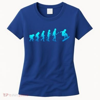 Skimboarding Skimboard Funny Evolution Beach Surfing Great Gift Women's T-Shirt