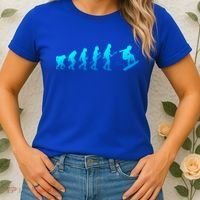 Skimboarding Skimboard Funny Evolution Beach Surfing Great Gift Women's T-Shirt thumb 2