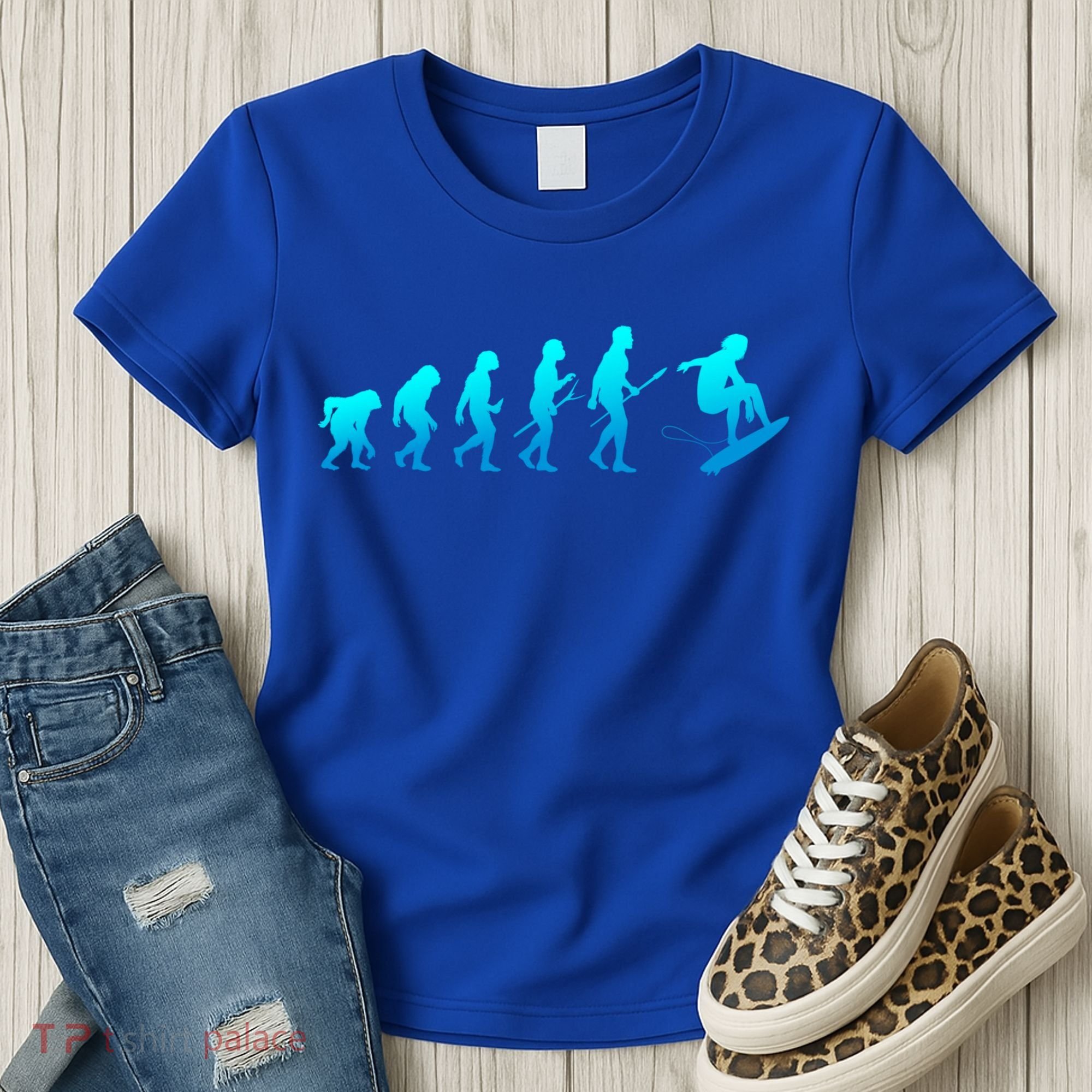 Skimboarding Skimboard Funny Evolution Beach Surfing Great Gift Women's T-Shirt