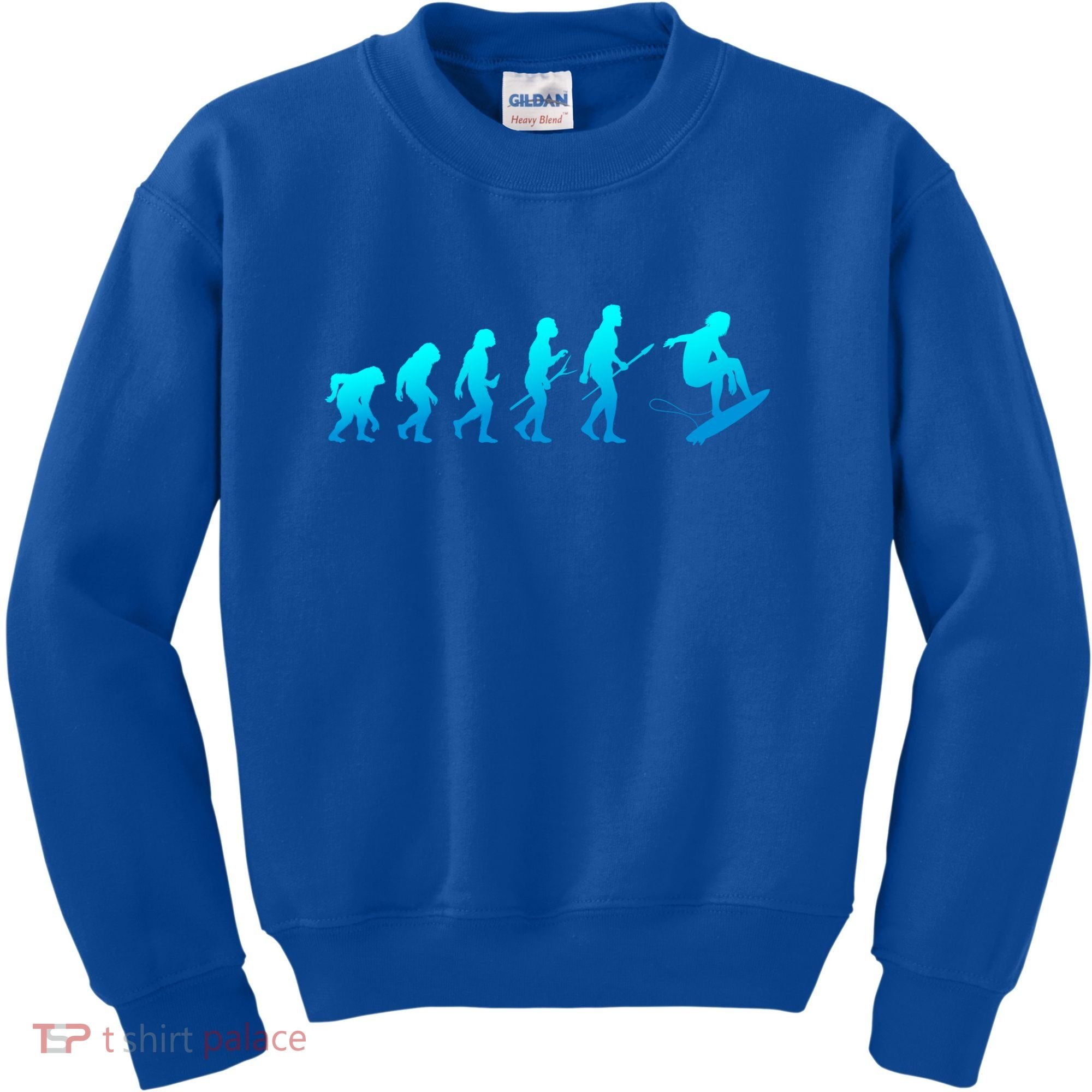 Skimboarding Skimboard Funny Evolution Beach Surfing Great Gift Kids Sweatshirt