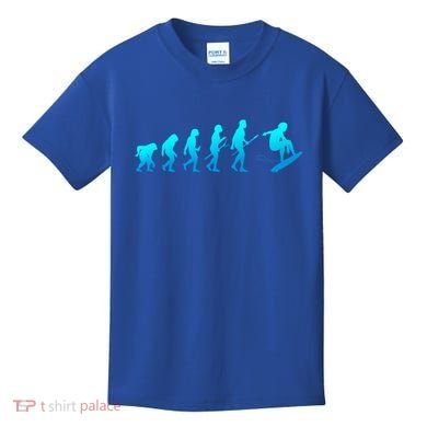 Skimboarding Skimboard Funny Evolution Beach Surfing Great Gift Kids T-Shirt
