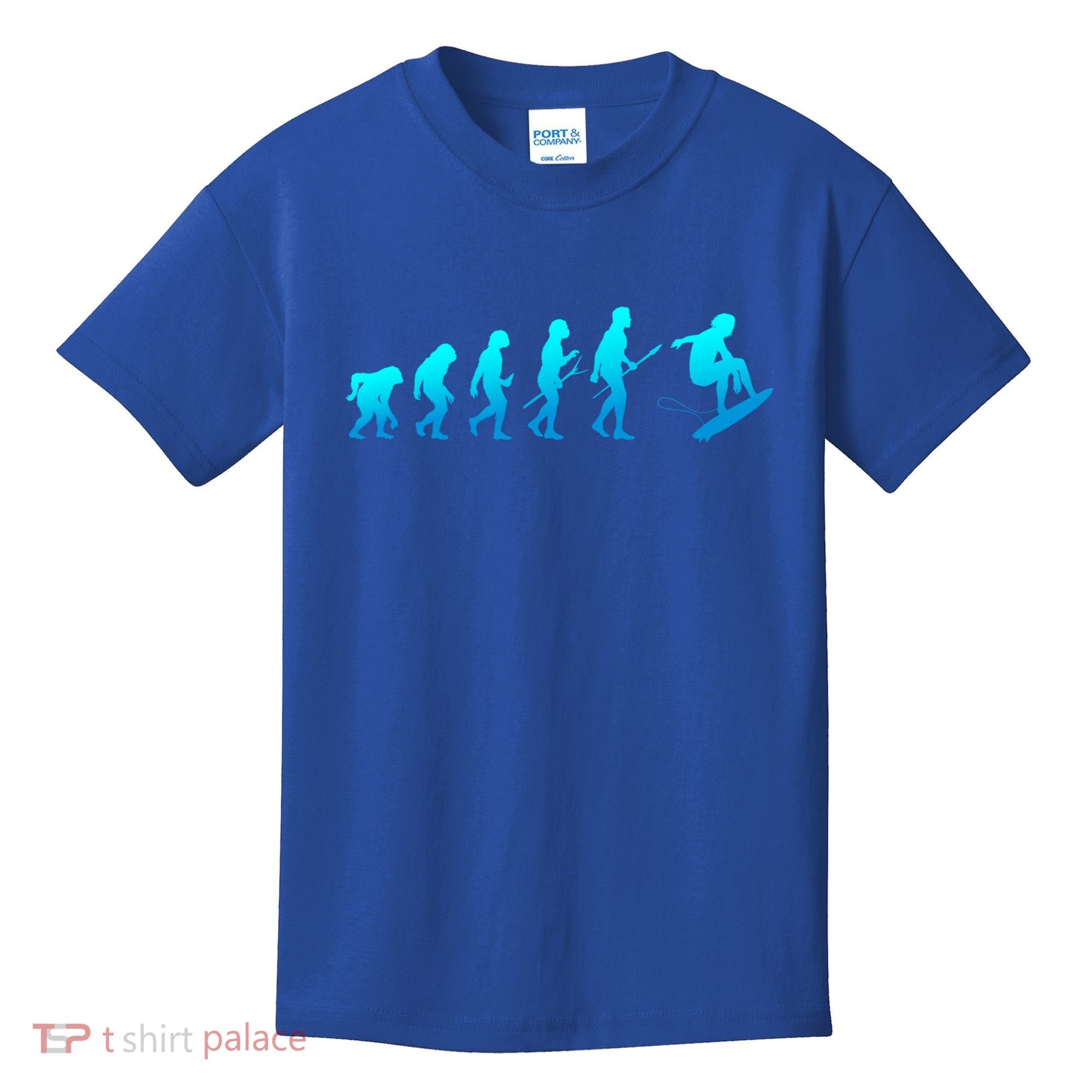 Skimboarding Skimboard Funny Evolution Beach Surfing Great Gift Kids T-Shirt