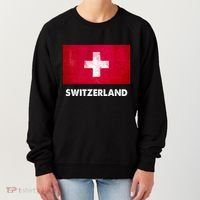 Swiss Switzerland Flag Cute Gift Women's Sweatshirt thumb 0