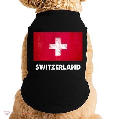 Swiss Switzerland Flag Cute Gift Doggie Tank