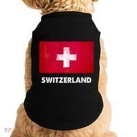Swiss Switzerland Flag Cute Gift Doggie Tank thumb 0