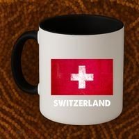 Swiss Switzerland Flag Cute Gift Coffee Mug thumb 2