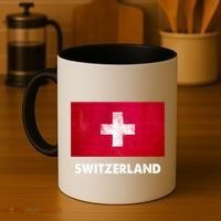 Swiss Switzerland Flag Cute Gift Coffee Mug thumb 4