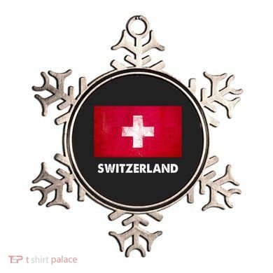 Swiss Switzerland Flag Cute Gift Ornament