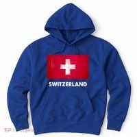 Swiss Switzerland Flag Cute Gift Hoodie thumb 0
