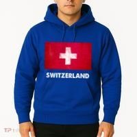 Swiss Switzerland Flag Cute Gift Hoodie thumb 2