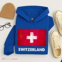 Swiss Switzerland Flag Cute Gift Hoodie thumb 4