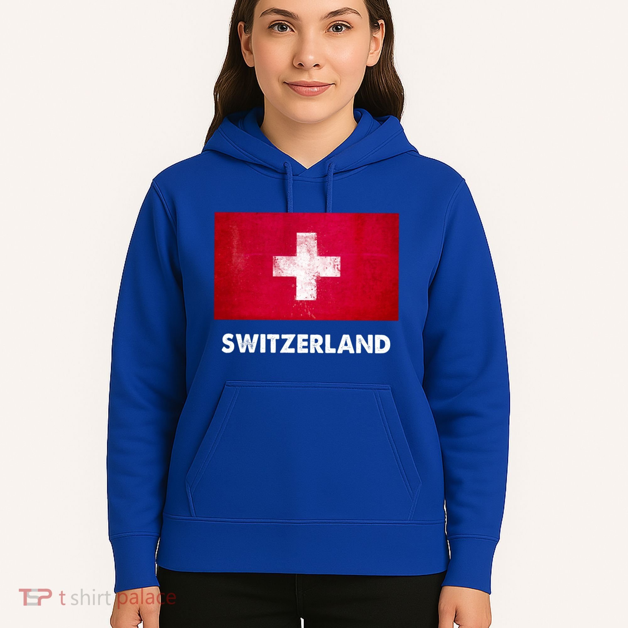 Swiss Switzerland Flag Cute Gift Hoodie