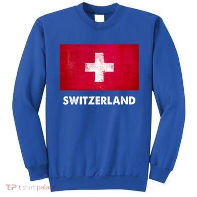 Swiss Switzerland Flag Cute Gift Sweatshirt