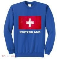 Swiss Switzerland Flag Cute Gift Sweatshirt thumb 0