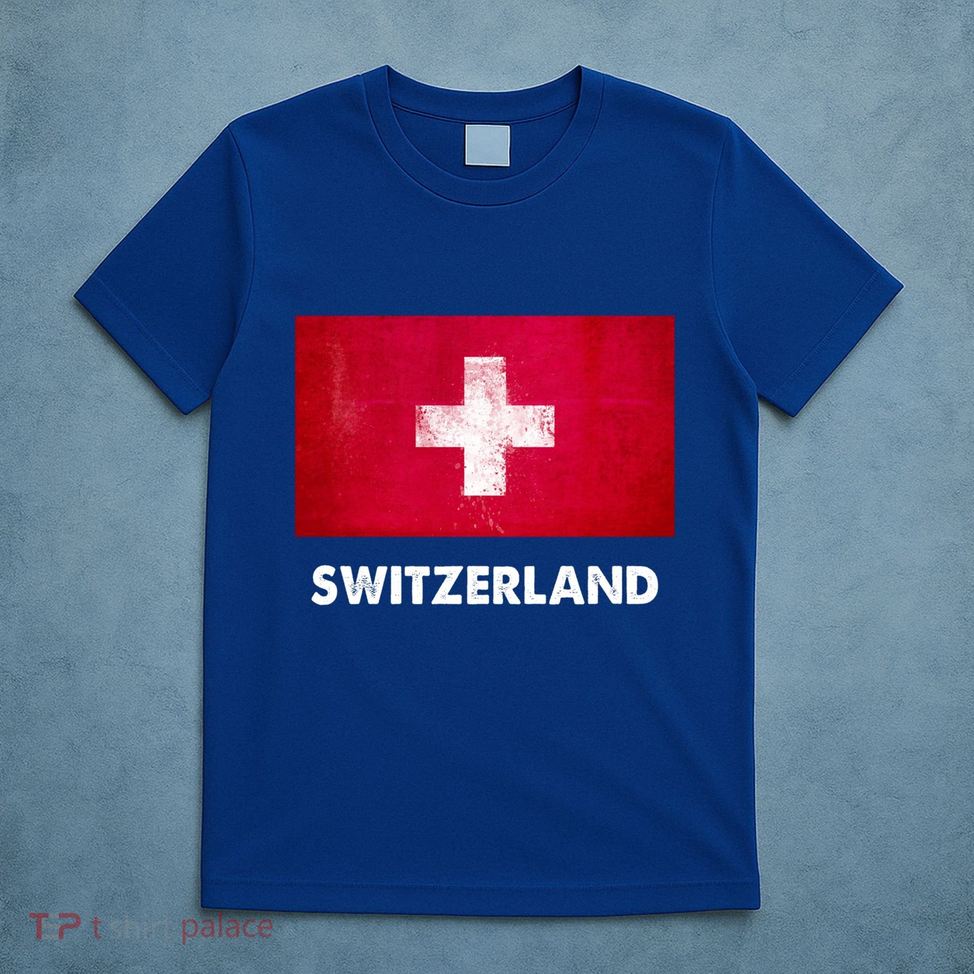 Swiss Switzerland Flag Cute Gift T-Shirt