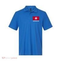 Swiss Switzerland Flag Cute Gift Polo thumb 0