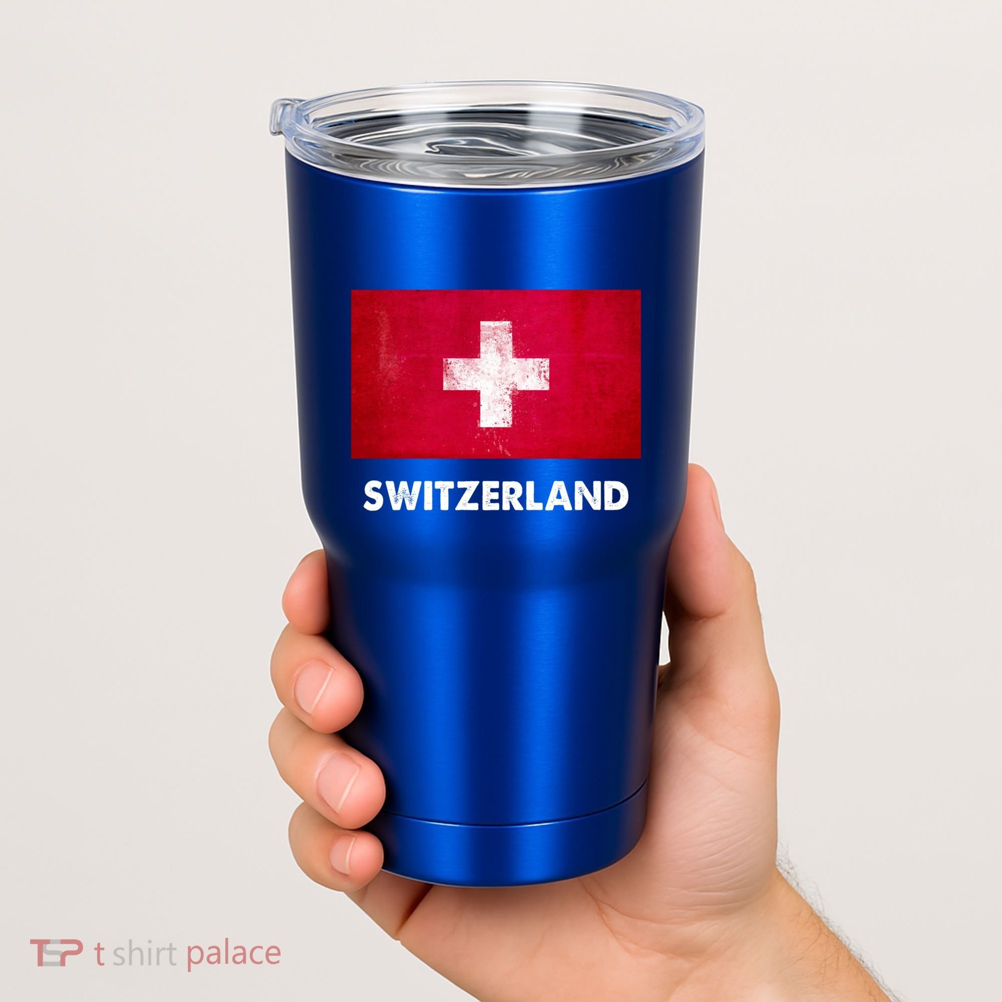 Swiss Switzerland Flag Cute Gift Tumbler