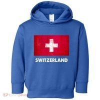 Swiss Switzerland Flag Cute Gift Toddler Hoodie thumb 0