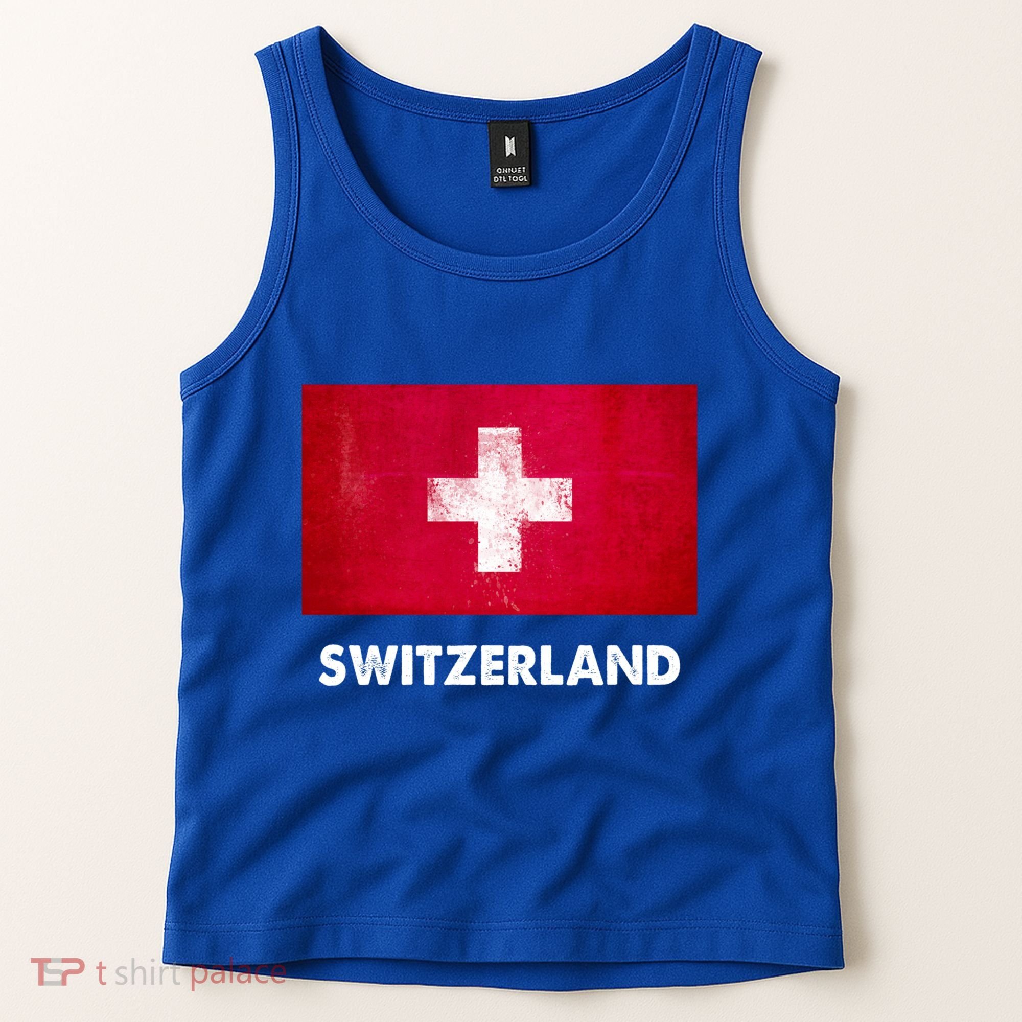 Swiss Switzerland Flag Cute Gift Tank Top