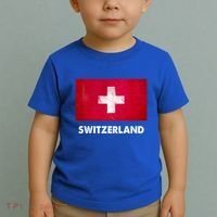Swiss Switzerland Flag Cute Gift Toddler T-Shirt thumb 2