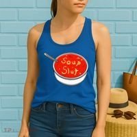 Soup Slut Funny Soup  Saying  Women's Tank Top thumb 2