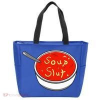 Soup Slut Funny Soup  Saying  Tote Bag thumb 0