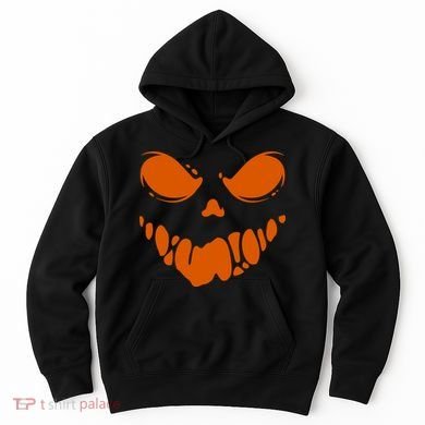 Scary Spooky Face Halloween Gift Hoodie