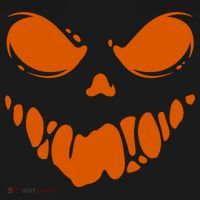 Scary Spooky Face Halloween Gift Hoodie thumb 2