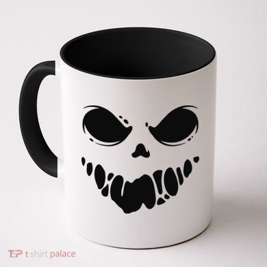 Scary Spooky Face Halloween Gift Coffee Mug