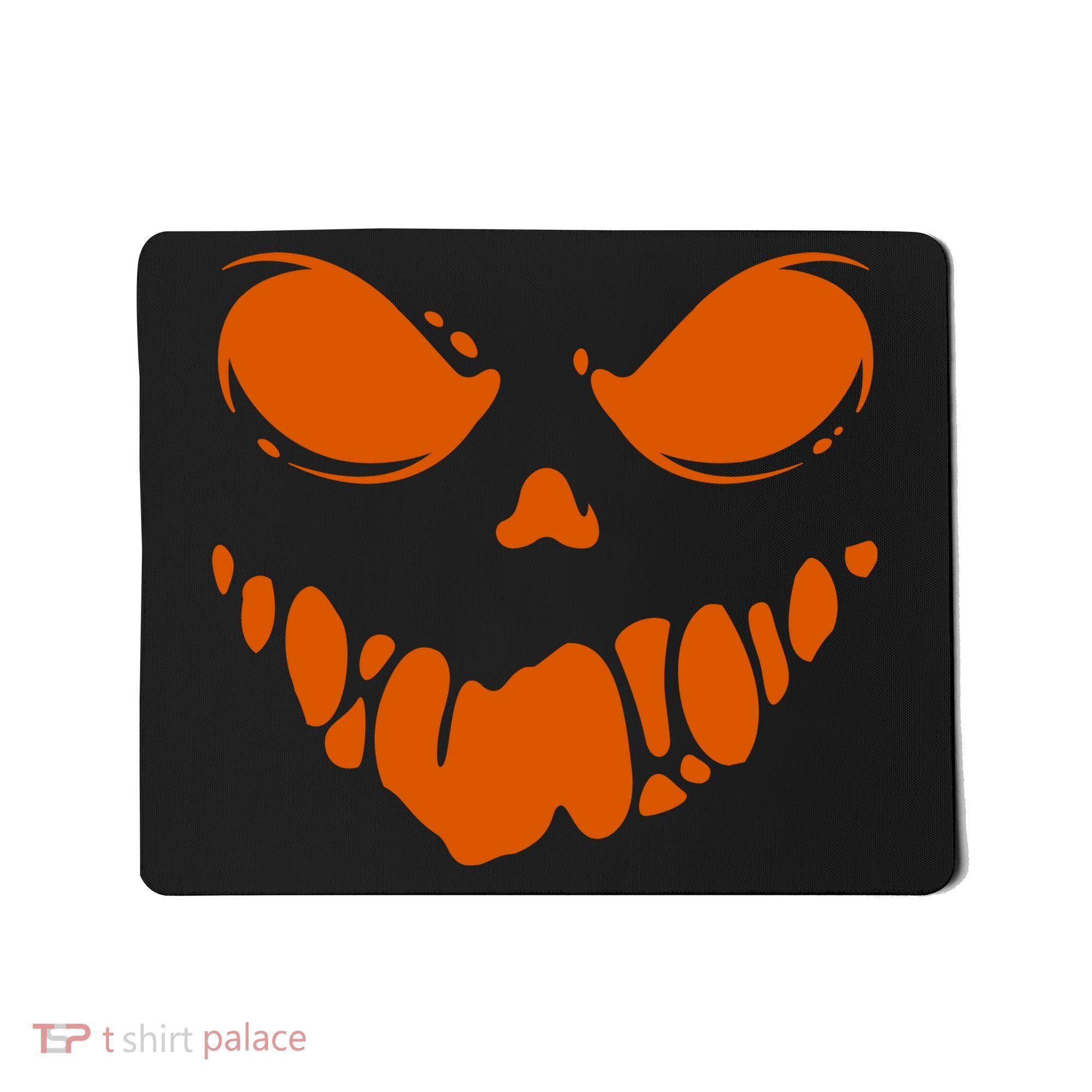 Scary Spooky Face Halloween Gift Mousepad