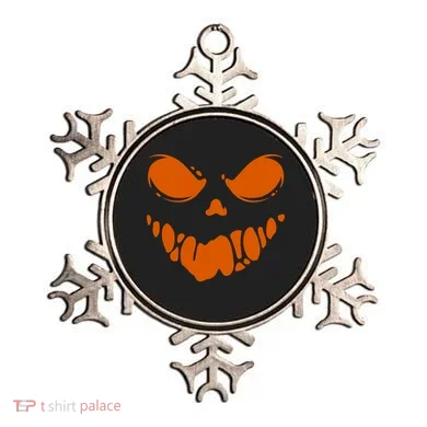 Scary Spooky Face Halloween Gift Ornament