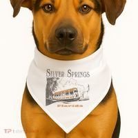 Silver Springs Florida USA-Made Doggie Bandana thumb 1