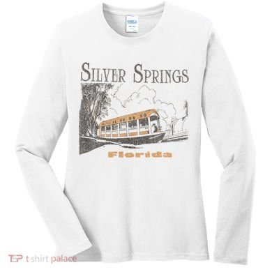 Silver Springs Florida Women's Long Sleeve Shirt