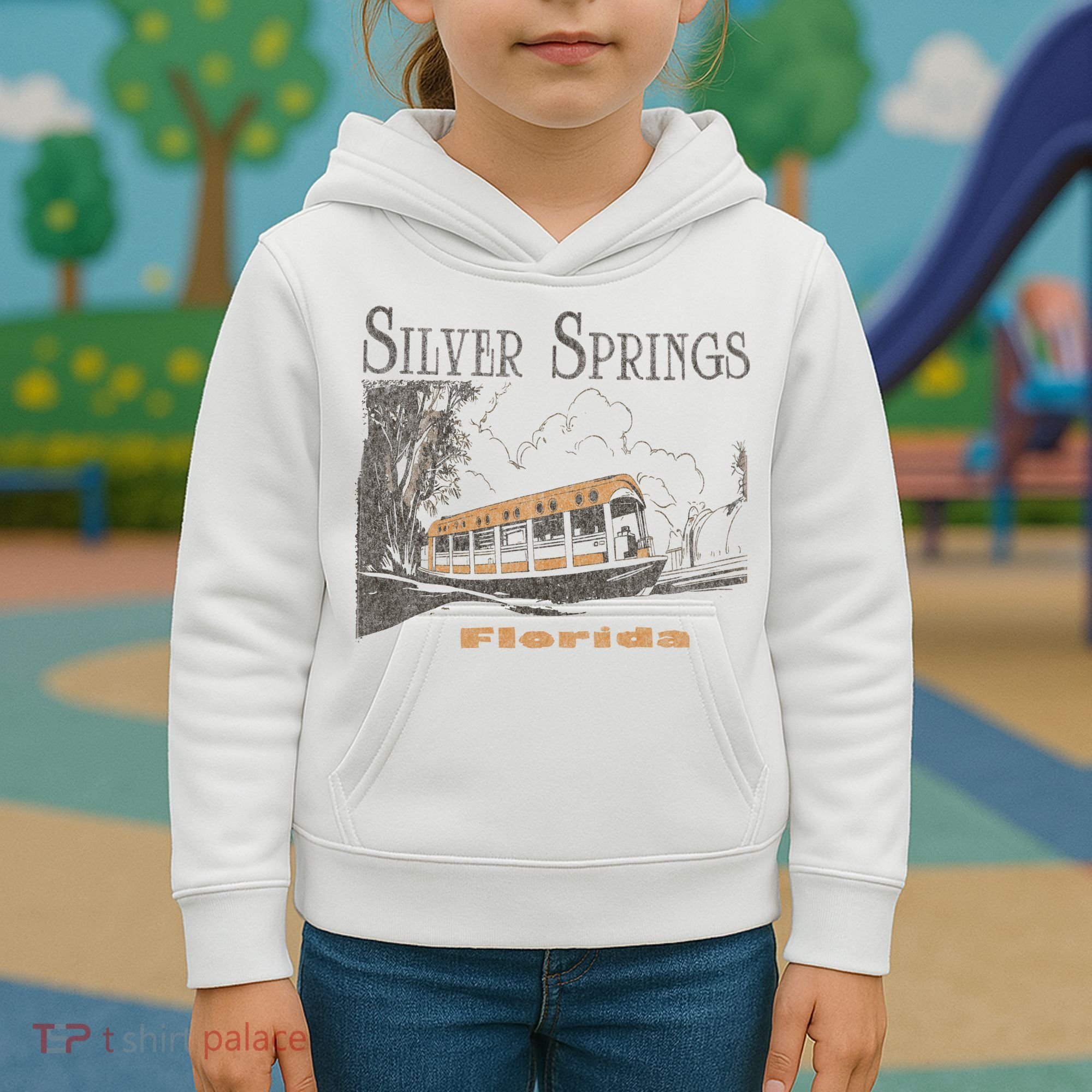 Silver Springs Florida Kids Hoodie