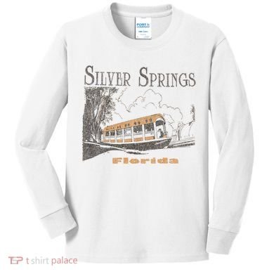 Silver Springs Florida Kids Long Sleeve Shirt
