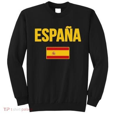 Spain Spanish Flag Espana Souvenir Sweatshirt