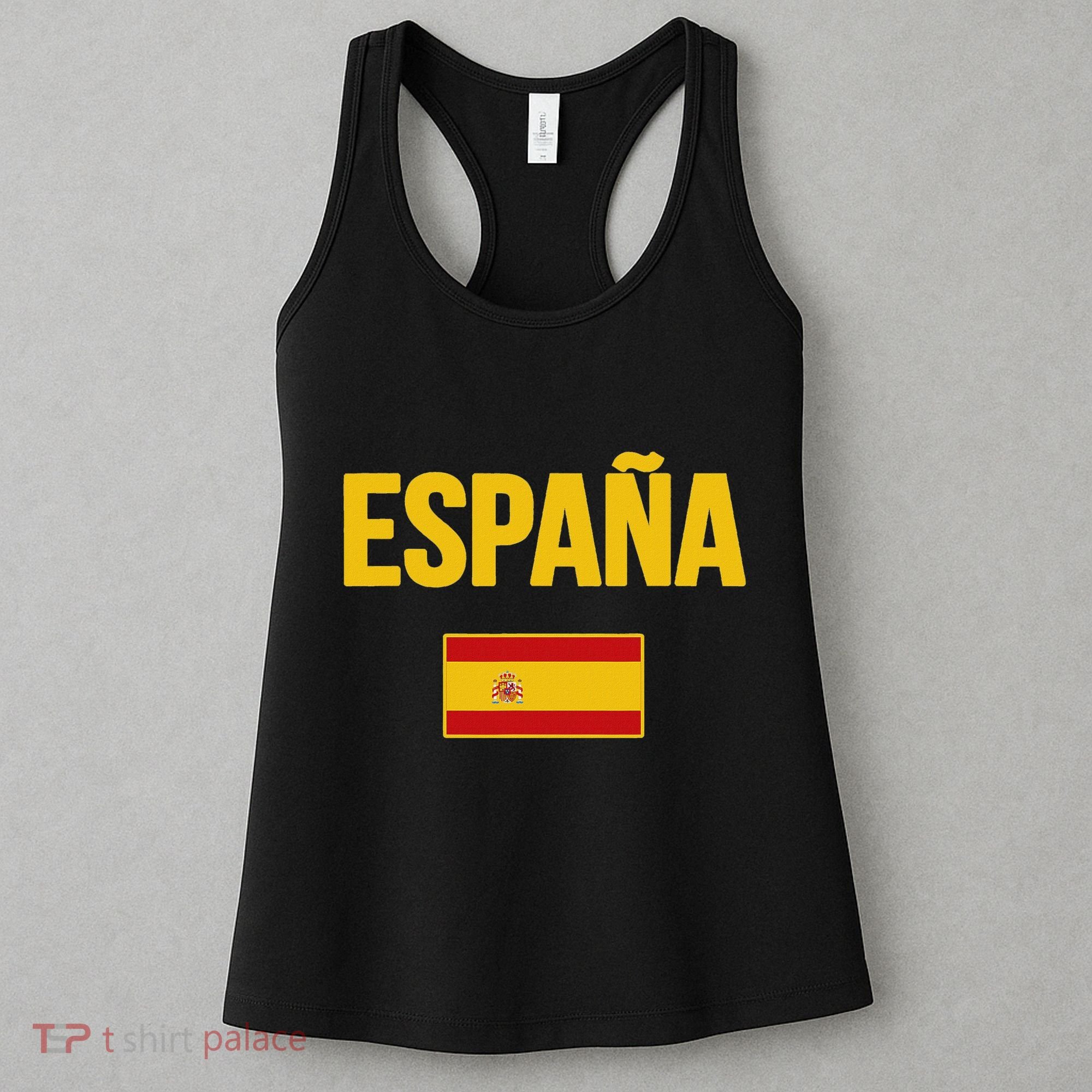 Spain Spanish Flag Espana Souvenir Women's Tank Top