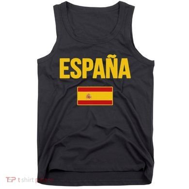 Spain Spanish Flag Espana Souvenir Tank Top