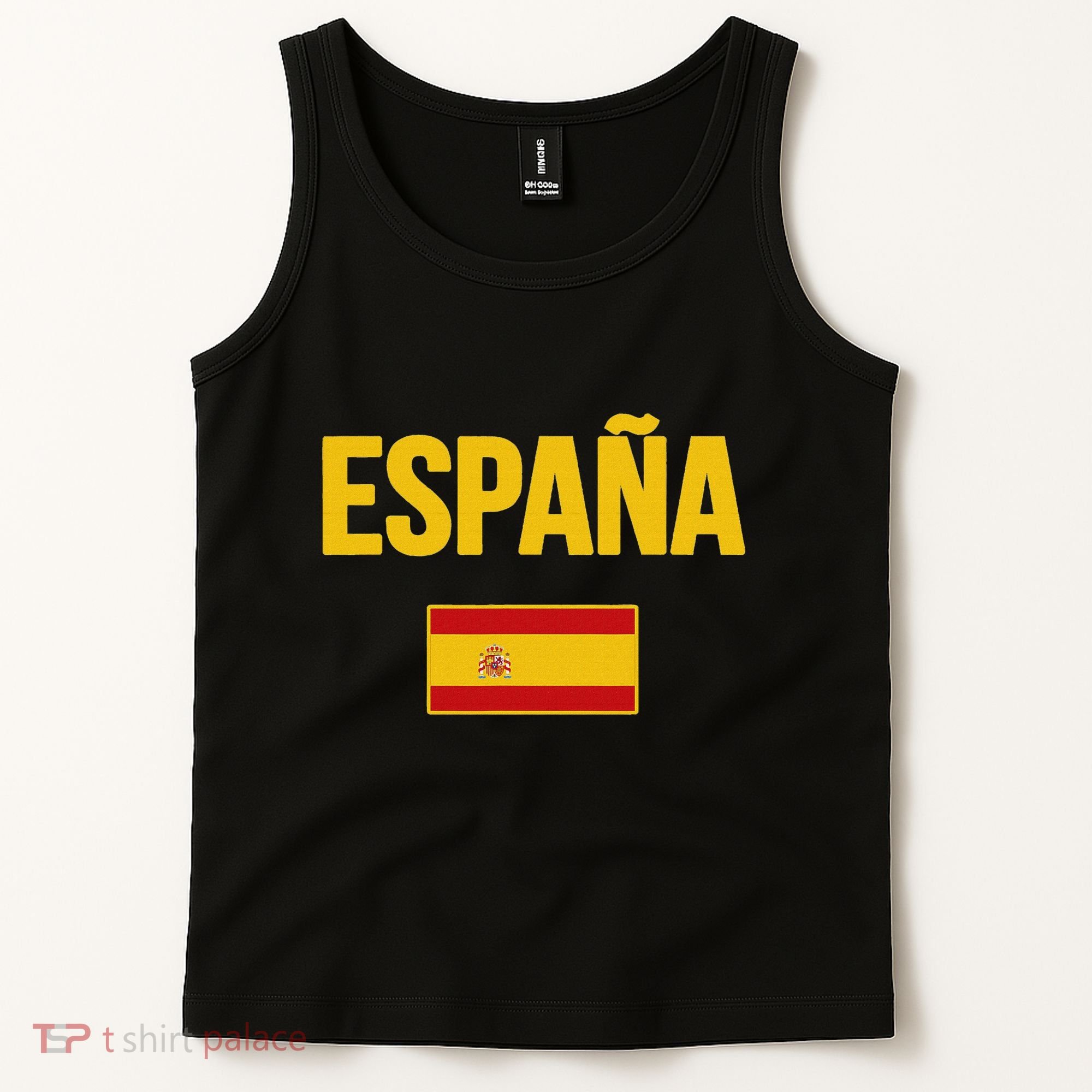 Spain Spanish Flag Espana Souvenir Tank Top