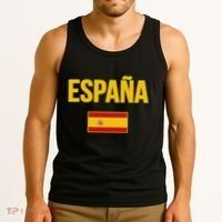 Spain Spanish Flag Espana Souvenir Tank Top thumb 3