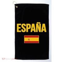 Spain Spanish Flag Espana Souvenir Golf Towel thumb 0