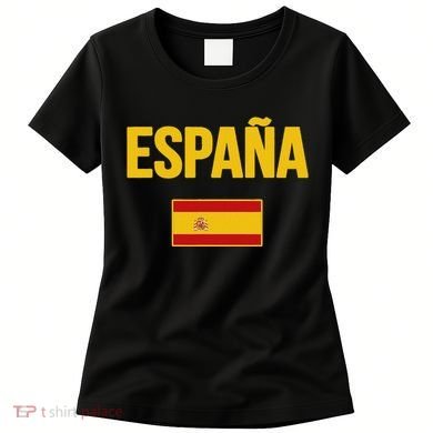 Spain Spanish Flag Espana Souvenir Women's T-Shirt