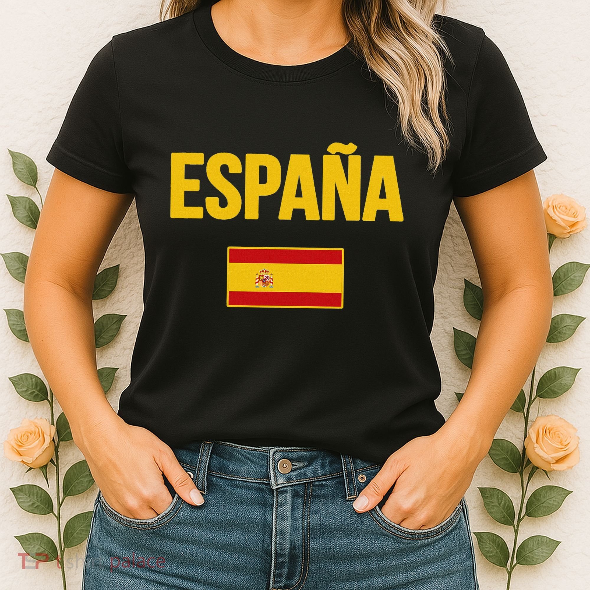 Spain Spanish Flag Espana Souvenir Women's T-Shirt