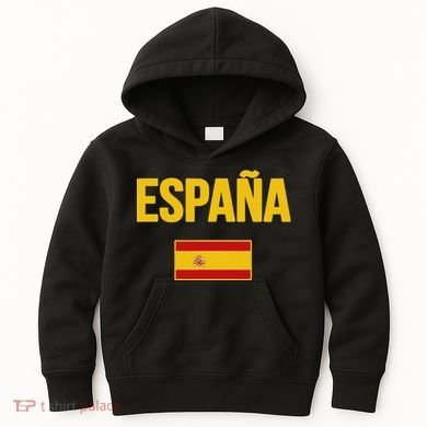 Spain Spanish Flag Espana Souvenir Kids Hoodie
